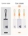 project-cb projectcb Phone Tether Tab 2 PackUniversal Phone Lanyard Patch without AdhesivePhone Strap Replacement Part for Cell Phone ClearGold