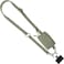 Save the Girls Clip and Go Brushed Vegan Phone Lanyard Sage Crossbody Phone Case with Pouch Adjustable and Removable Shoulder Strap and Wristlet Strap