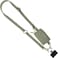 Save the Girls Clip and Go Brushed Vegan Phone Lanyard Sage Crossbody Phone Case with Pouch Adjustable and Removable Shoulder Strap and Wristlet Strap