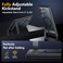 SPIDERCASE Magnetic for Samsung Galaxy S23 Ultra Case 3 Stand Ways Military Grade Drop Protection with Invisible Stand Shockproof Slim Case for Samsung Galaxy S23 Ultra 68 Black