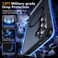 SPIDERCASE Magnetic for Samsung Galaxy S25 Case 3 Stand Ways Military Grade Drop Protection with Invisible Stand Shockproof Slim Case for Samsung Galaxy S25 62 Black