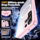SPIDERCASE Only for Samsung Galaxy S25 Ultra Case Magnetic with 3 Stand Ways Military Grade Drop Protection with Invisible Stand Shockproof Slim Case for S25 Ultra 5G 69Pink