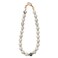 TENOC Marble Beaded Phone Wrist Strap Cellphone Lanyard with Tether Tab HandsFree Phone Chain Wristlet Bracelet Keychain Marble White