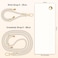 UKON Cell Phone LanyardCrossbody Lanyard and Wrist Strap Premium Metal Buckle Phone Charms with 2 X Strap Patch Beige