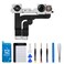 DGSCSMY for iPhone 12 Pro Max Front Camera Replacement Repair Kit 12MP 67 12promax Facing Lens Module Part Structured Light Receiver Transmitter Flex Cable Connector Fix Tools for A2342 A2410 A2411 A2