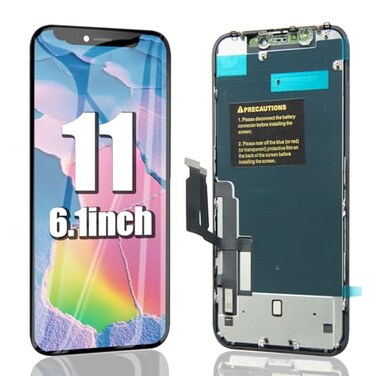 EFAITHFIX for iPhone 11 LCD Screen Replacement 61 Inch LCD Display 3D Touch LCD Screen Digitizer Full HD Frame Assembly Compatible with Model A2111 A2221 A2223 with Waterproof Adhesive No Tools
