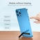 Wansurs 2 Pack Mini Phone Kickstand UltraThin Black Cell Phone Stick Stand Folding Invisible Portable Metal Cell Phone Stand Holder for Desk