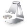Emoly 2020 Adjustable Cell Phone Stand Phone Holder for Desk Holder Aluminum Desktop Stand Compatible with iPhone Xs Max Xr 8 7 6 6s Plus 5s Charging Accessories DeskAll Smart Phone Silver
