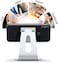 Emoly 2020 Adjustable Cell Phone Stand Phone Holder for Desk Holder Aluminum Desktop Stand Compatible with iPhone Xs Max Xr 8 7 6 6s Plus 5s Charging Accessories DeskAll Smart Phone Silver