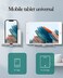 BICEUKI Shower Phone Holder Upgraded Adjustable Tablet Wall Mount Phone Holder for Kitchen Bathroom Dorm Bedroom Compatible with iPhone Series and Other SmartphonesIpadSmartphoneWhite