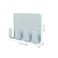 UKCOCO Cell Phone Wall Mount 3 Pack Multi Purpose Plastic Phone Charging Dock Holder Shaving Razor Towel Hook Bracket for Smartphone Tablet eReader Mixed Color