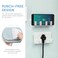 UKCOCO Cell Phone Wall Mount 3 Pack Multi Purpose Plastic Phone Charging Dock Holder Shaving Razor Towel Hook Bracket for Smartphone Tablet eReader Mixed Color