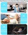 JUSDIQIR Cell Phone Stand for Desk Foldable Cell Phone Holder Desk Tablet Holder Mobile Phone Dock MultiAngle Universal Adjustable Tablet Dock Black