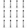 GUUGEI Stylus Tips Replacement Tips only 12 Pack Passive Stylus Pen disc Universal nibs Compatible with Capacitive Touch Screen