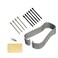 GNLKYZWV 10pcs Pack Tab s8 s Pen Tips Replacement Stylus Nibs Parts for Samsung Galaxy Tab s8Tab s8 PlusS8 UltraTab s7 FE BlackGray