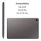 Mingxiong 2 Pack Tab S9 FE S Pen Replacement for Samsung Galaxy Tab S9 FE Stylus Pen for Samsung Tab S9 FES9 FE Plus S Pen4096 Pressure SensorWithoutBluetooth Gray