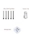 fllynewrite 5 Pack Soft NibsTips Replacement for Lamy ALStar EMR Stylus Digital Pen Replacement TipsNibs WTools 5PCS TipsBlack