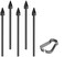 fllynewrite 5 Pack Soft NibsTips Replacement for Lamy ALStar EMR Stylus Digital Pen Replacement TipsNibs WTools 5PCS TipsBlack