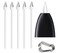 Befzygwk 5 PCS Galaxy Tab S9 S Pen Soft TipsNibs Compatible with Galaxy Tab S9 Ultra S9 PlusTab S9 FE S9 S Pen Replacement TipsNibs with Tools S9S9S9 UltraS9 FE White5