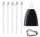 Befzygwk 5 PCS Galaxy Tab S9 S Pen Soft TipsNibs Compatible with Galaxy Tab S9 Ultra S9 PlusTab S9 FE S9 S Pen Replacement TipsNibs with Tools S9S9S9 UltraS9 FE White5