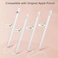 XIAGSHAG Apple Pencil TipsReplacement Pencil Tips for Apple Pencil ProUpgraded Replacement Tip Fit for Apple 1st2nd Gen Accessories Kit iPad Pencil Tips with Carrying Case 6 Pack Pink