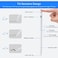 Rsepvwy Apple Pencil USBC Palm Rejection PixelPerfect Precision Tilt Sensitivity Good for NoteTaking Drawing and Signing Documents Works for iPad 20182025 White