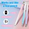 Bopomofo 3PCS Stylus Pens for Touch ScreensStylus Pen for iPhoneiPadTablet AndroidMicrosoftSurfaceCompatible with Touch ScreensPurplePinkBlue