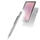 BoxWave Stylus Pen Compatible with Lenovo Tab M9 FineTouch Capacitive Stylus Super Precise Metallic Silver