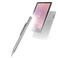 BoxWave Stylus Pen Compatible with Lenovo Tab M9 FineTouch Capacitive Stylus Super Precise Metallic Silver