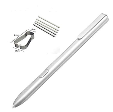 VOBRAMY Galaxy Tab S3 S PenStylus Touch S Pen for Samsung Galaxy Tab S3 SMT820 T835 T825 Replacement TipsNibs Silver