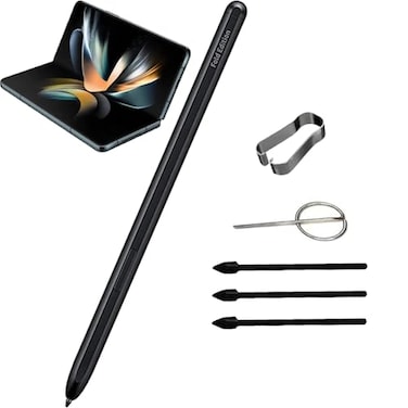 CaoXiong Galaxy Z Fold 435 S Pen Fold Edition for Samsung Galaxy Z Fold 345EJPF946BBEGUSwith Replacement TipsNibsCard Pin Black