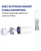 HOYULLI Pencil Cap4 Pack Top Magnetic Adapter 1st Generation Caps Accessories First Gen Stylus Pen Replacement Accessory Compatible for IPad 6 7 8 9 10th129 Inch IPad Pro 1 10th 105 Inch
