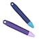 AWINNER KidFriendly Pens for Touch Screens 2 Pack of Purple and Blue Stylus Pens Compatible with Kindle iPad iPhone