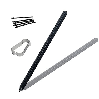 LiXiongBao S21 Ultra S Pen Replacement for Samsung Galaxy S21 Ultra 5G Stylus S Pen with 5X Replacement TipsNibs Black