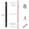 STYLUSHOME Stylus for iPad 2 Pcs StylusHome Magnetic Disc Universal Stylus Pens Touch Screens for AppleiPhoneIpad proMiniAirAndroidMicrosoftSurface All Capacitive Touch Screens BlackRose Gold