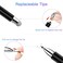 STYLUSHOME Stylus for iPad 2 Pcs StylusHome Magnetic Disc Universal Stylus Pens Touch Screens for AppleiPhoneIpad proMiniAirAndroidMicrosoftSurface All Capacitive Touch Screens BlackRose Gold
