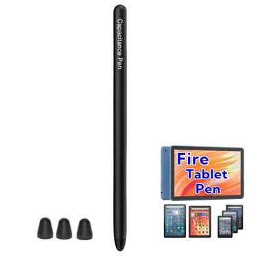 thexxa Stylus Pen for Fire HD 77plus88plus Kids 10 Fire Max 11 Tablet Pen 1PCS Black
