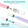 CFDXK Stylus Pens for Touch Screens 3 Pack Disc Universal Stylus Pen for iPad proMiniAiriPhoneAndroidMicrosoft Tablets and All Capacitive Touch Screens
