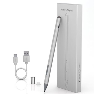 Rytaki Pro Surface Pen Surface Pro Pen Stylus for Surface Pro 119108X76543 USBC Fast Charge 4096 Pressure Sensitivity Palm Rejection Surface Pen for Surface Go 234BookLaptopStudio