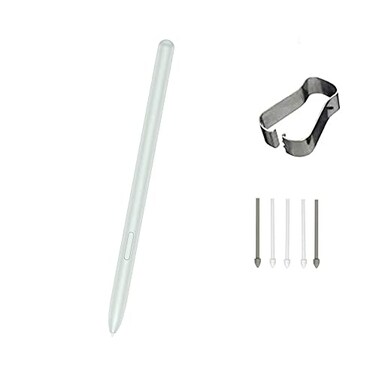 Alovexiong Tab S7 FE Pen Replacement for Samsung Galaxy Tab S7 FE Stylus S Pen SMT730 SMT733 SMT736B Stylus Pen Without Bluetooth TipsNibs Mystic Green