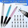 Yexiya 36 Pieces Stylus Pen Tips Replacement Tips Only High Precision Replaceable Stylus Pen Disc Tops Universal Round Shape Penpoint for Touch Screen Devices Daily Using Supplies