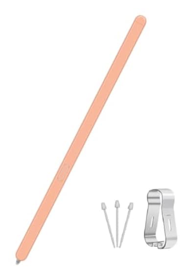 SLQ Z Fold 6Fold 5 Slim S Pen Fold Edition 4096 Pressure Levels Compatible with Galaxy Z Fold 56 Phones Only Fold 6 Pen Slim 15mm Pen Tip with 3Tips Orange