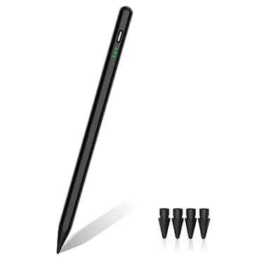 MYSTILUCK Black Stylus Pen for Apple iPad 20182025 2X Faster Charge Pixel Precision Active Pencil Compatible with iPad A16 11109876th Gen Pro 12911M4 Air 345M2M3 Mini 567th