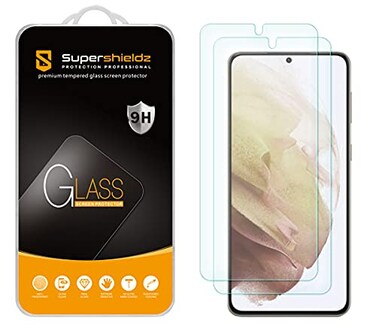 Supershieldz 2 Pack Designed for Samsung Galaxy S21 FE 5G Tempered Glass Screen Protector Anti Scratch Bubble Free