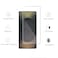 Ailun Glass Screen Protector for Galaxy S25 Ultra 69 Inch 3Pack 3Pack Camera Lens Tempered Glass Fingerprint Unlock 025mm Ultra Clear AntiScratch Case Friendly Not For S25S25 PlusS25 Edge