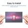 amFilm 2 Pack Upgrade Version Screen Protector for Lenovo Legion Go Handheld 2023 Tempered Glass 88 inch Full Coverage Transparent Ultra HD AntiScratch AntiFingerprint