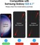 amFilm AutoAlignment OneTouch for Samsung Galaxy S23 61 Screen Protector Camera Lens Protector Tempered Glass 30 Seconds Installation Bubble Free Case Friendly AntiScratch 22 Pack