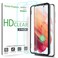 amFilm Screen Protector for Samsung Galaxy S21 5G 62 inch 2021 Fingerprint ID Compatible HD Clear Scratch Resistant Hybrid with Easy Installation Tray Polyethylene Terephthalate 2 Pack