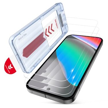 bersem BERSEM 3 Pack for Google Pixel 10Pixel 10 Pro 2025 Piexl 9Pixel 9 Pro 2024 Screen Protector 9H Tempered Glass Film with Customized Installation Tray Fingerprint Unlock Military Grade Shatterpro