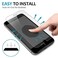 eTECH Glass Screen Protector Compatible with iPhone 8 iPhone 7 Crystal Clear Tempered Glass Material